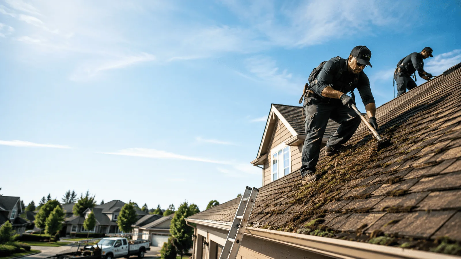 Roof Moss Removal in La Crescenta, CA near me